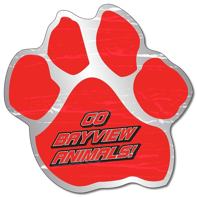 Magnet - Paw Shape (5.75x5.75) - Outdoor Safe 2