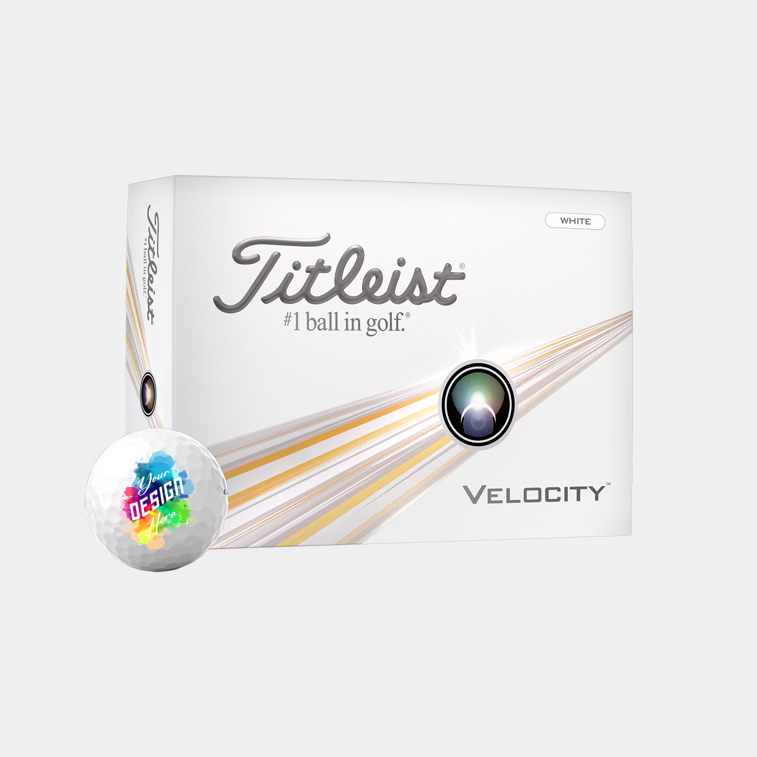 Titleist® 12 Pack Velocity Golf Balls 1
