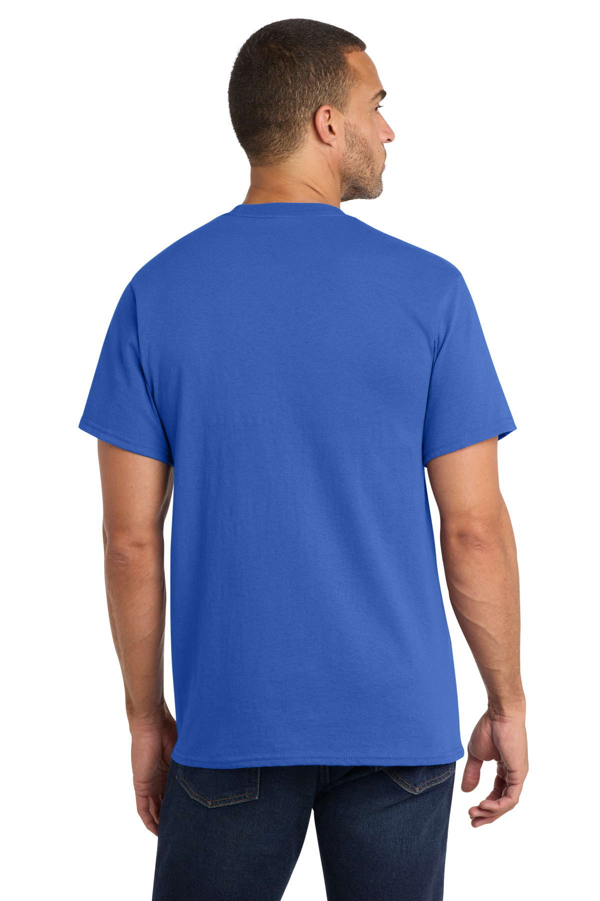 Port & Co Core Cotton Pocket Tee. PC54P 146