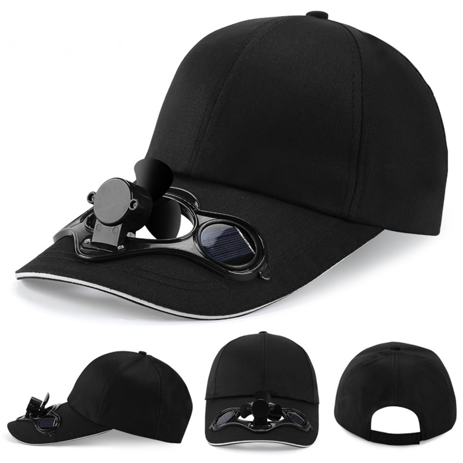 Solar Power Fan Baseball Cap 5