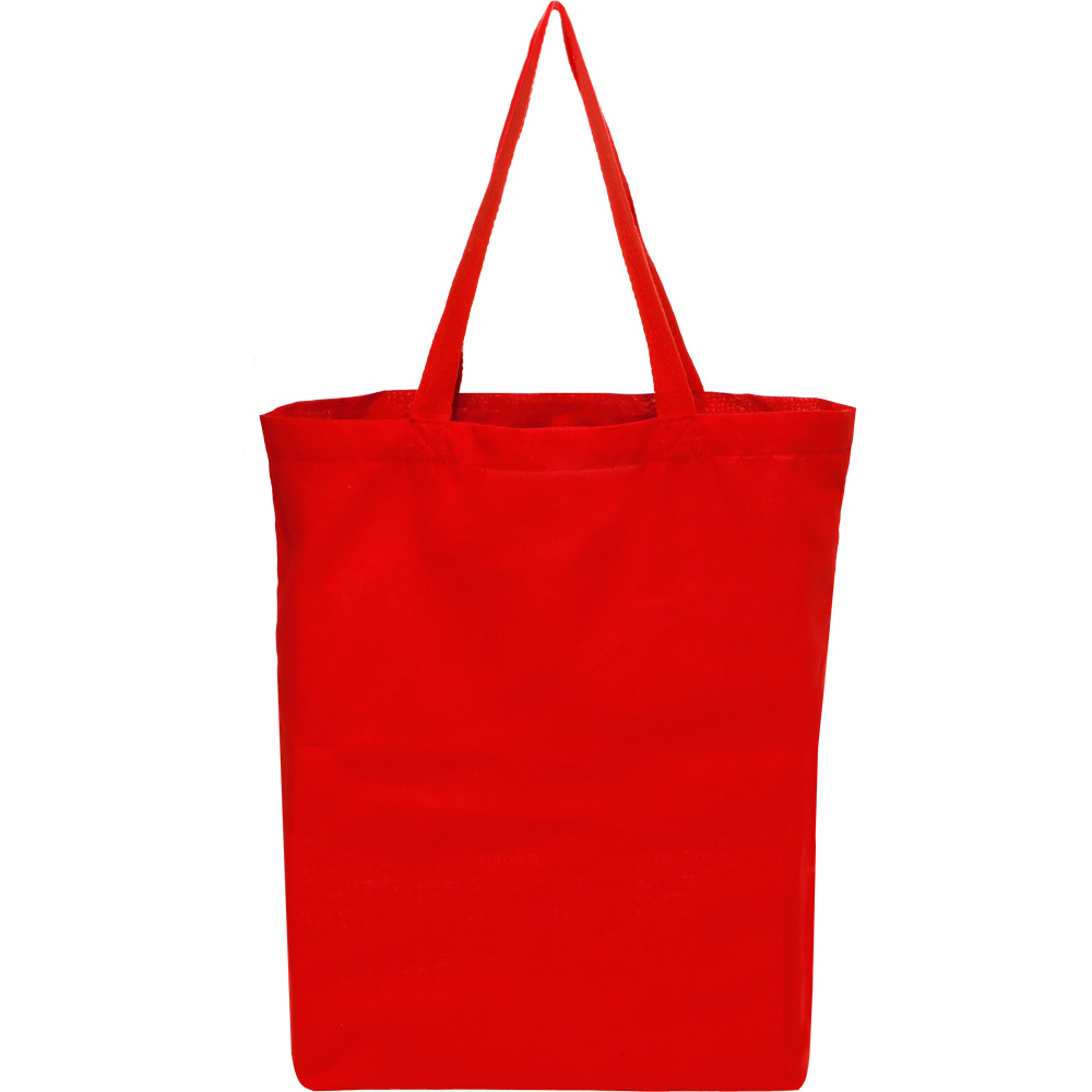 15W x 17H inch Gusseted Cotton Tote Bags