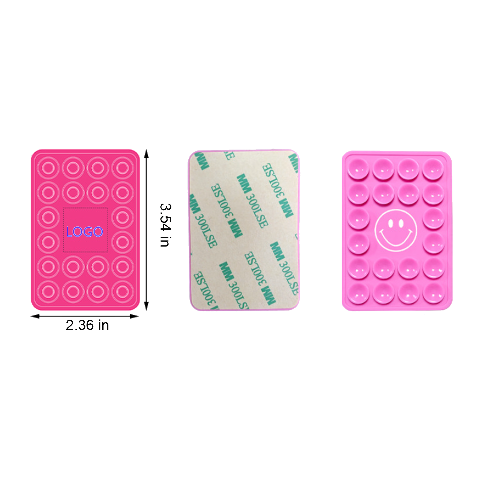 Strong Silicone Phone Suction Cup (20Pcs) 1