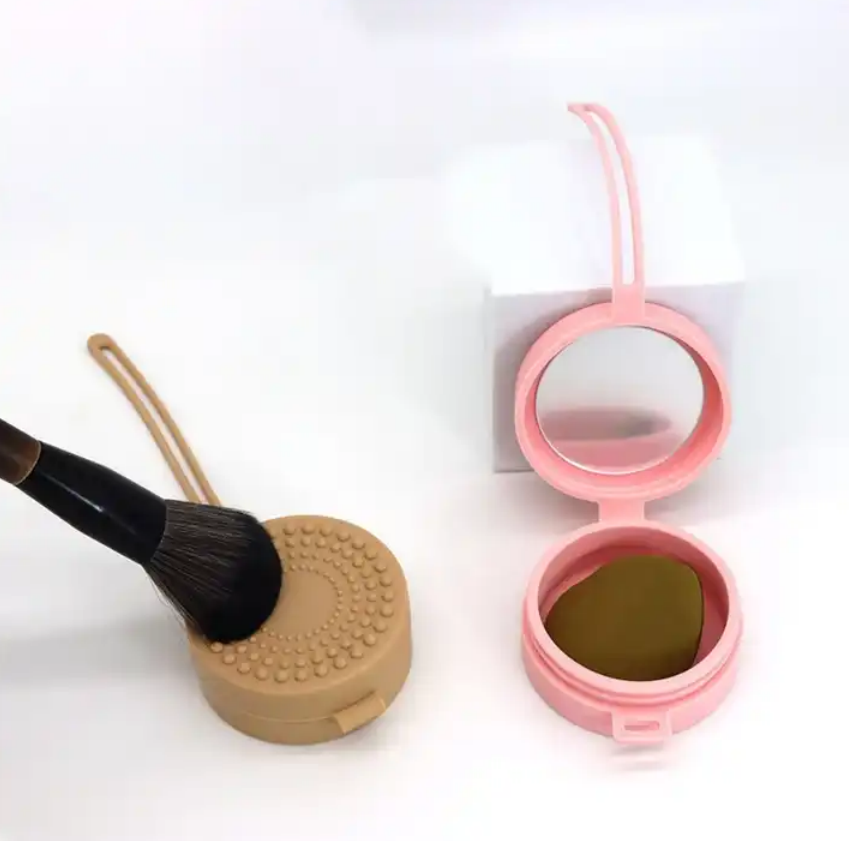 Makeup Sponge Holder With Mirror 2