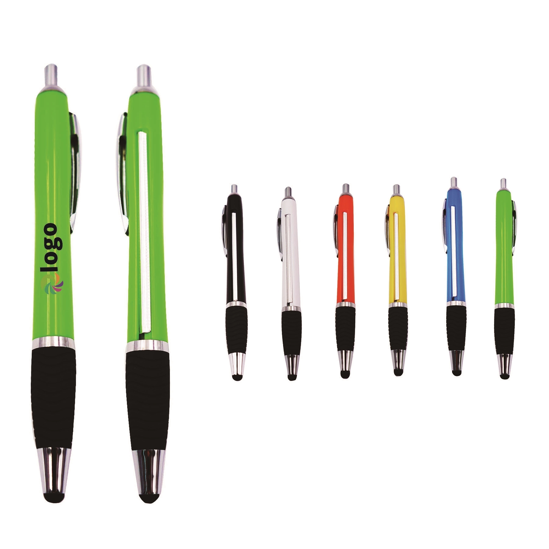 Banner Pen With Universal Touch Screen Stylus 10
