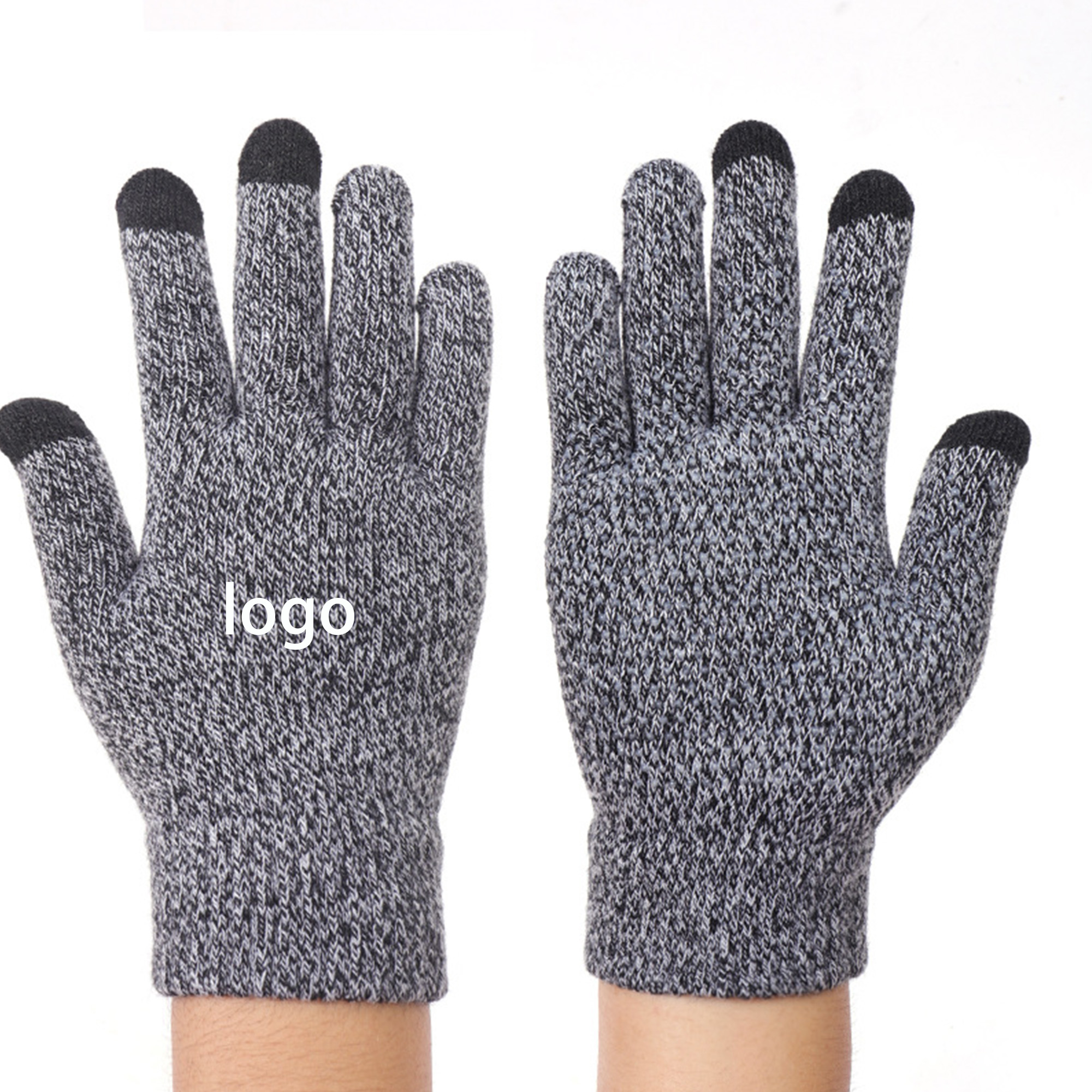 Cold Resistance Adult Gloves W/ 3 Finger Touch 2