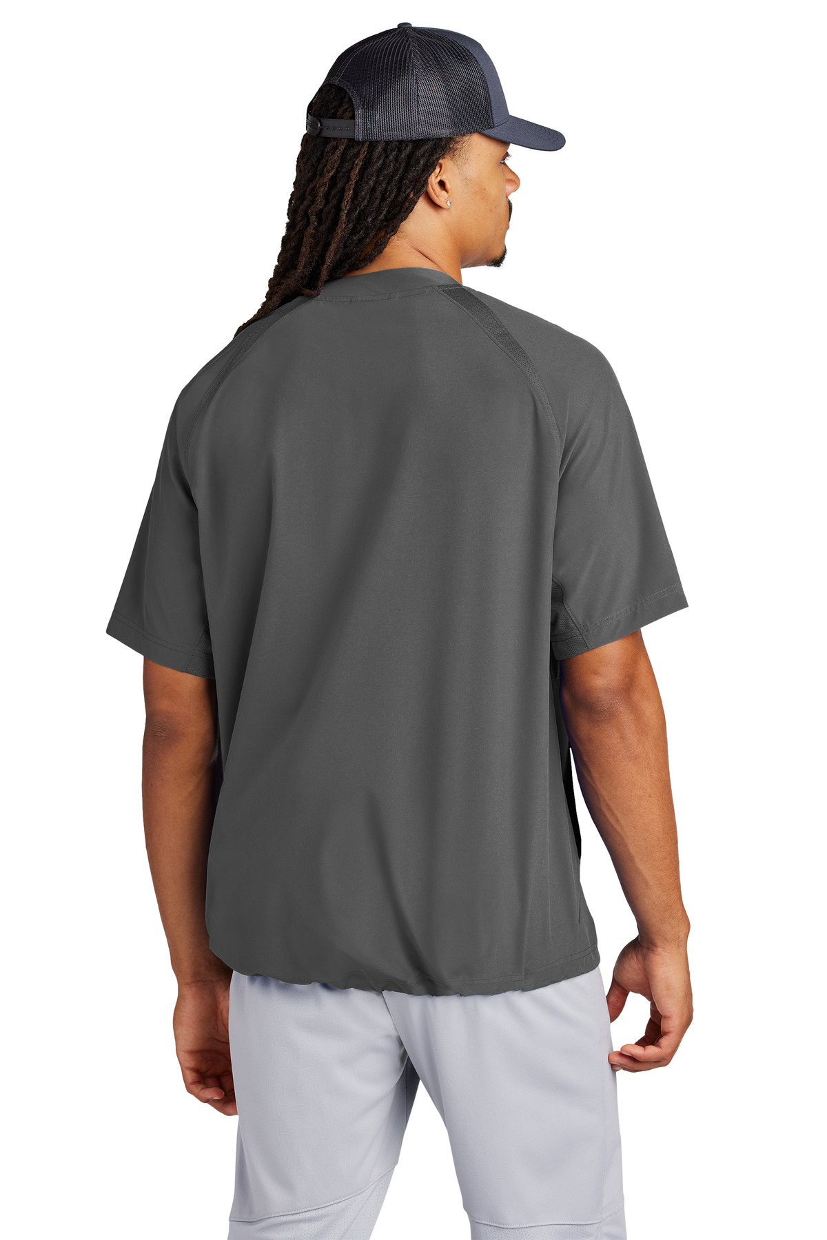 Sport-Tek Repeat 1/2-Zip Short Sleeve Jacket JST489 10
