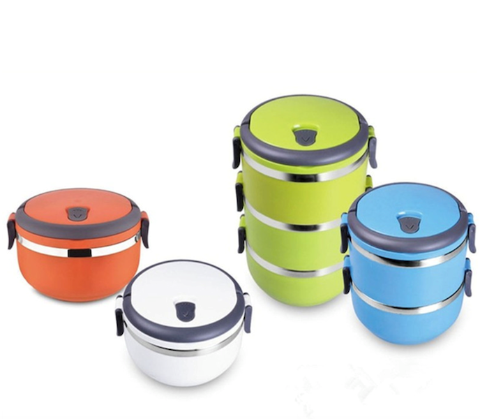 Stainless Steel Three Layer Insulation Boxes 4