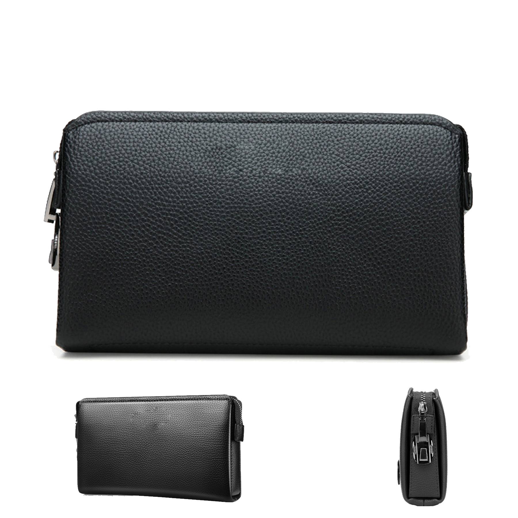 Pu men's handbag Wallet Combination lock 6
