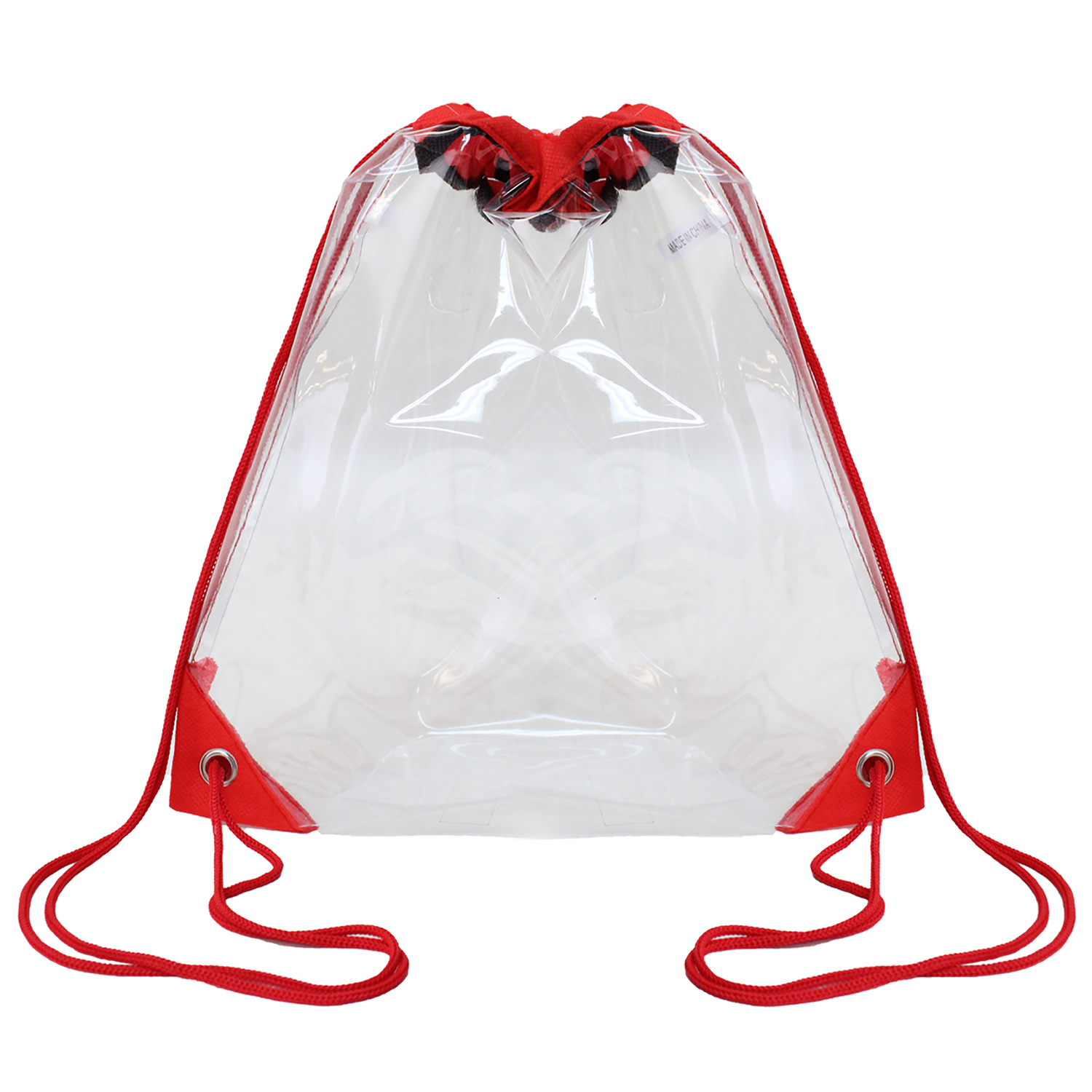 Clear Drawstring Pack 2