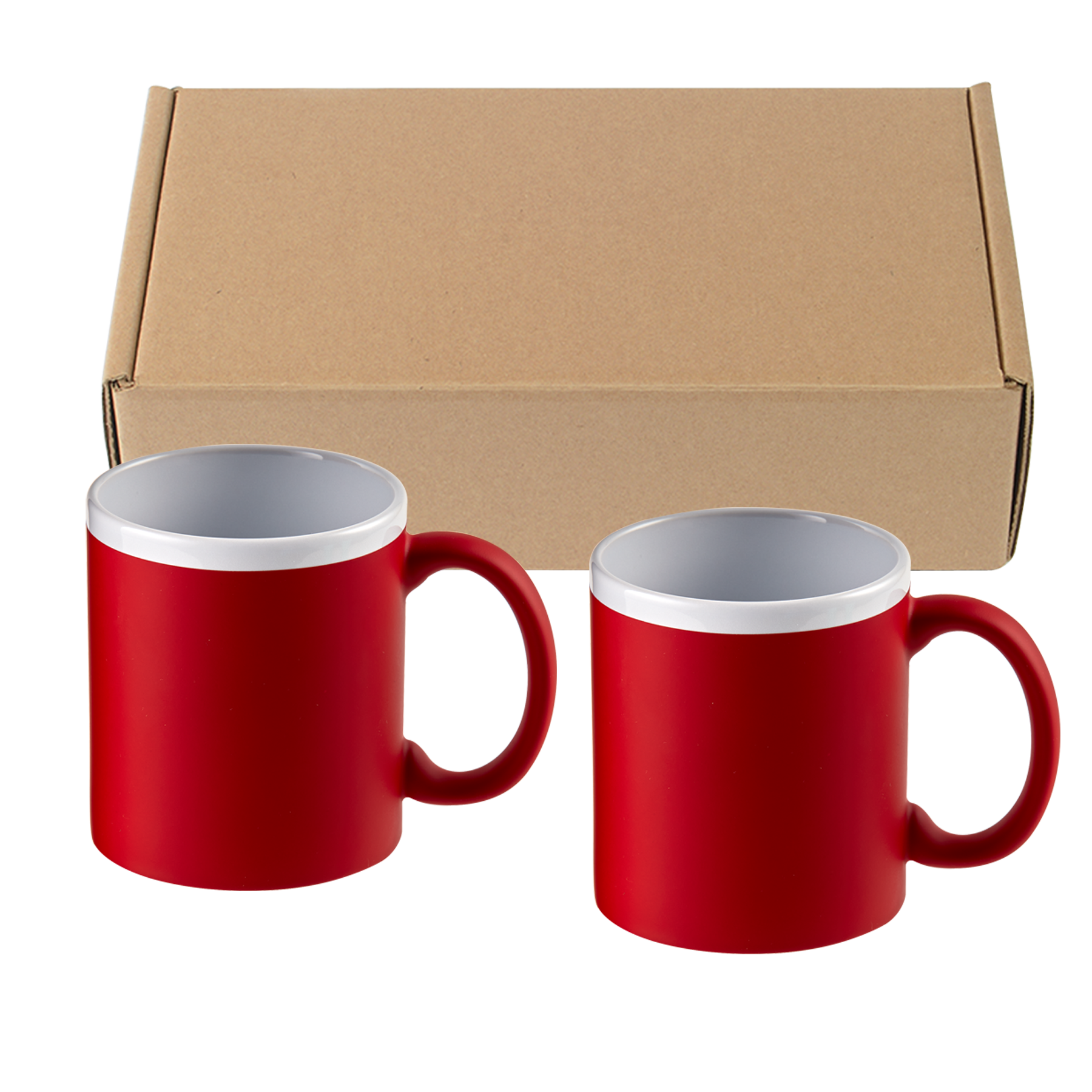 11 Oz. Sunrise Velvet-Touch Ceramic Coffee Mug Set 11