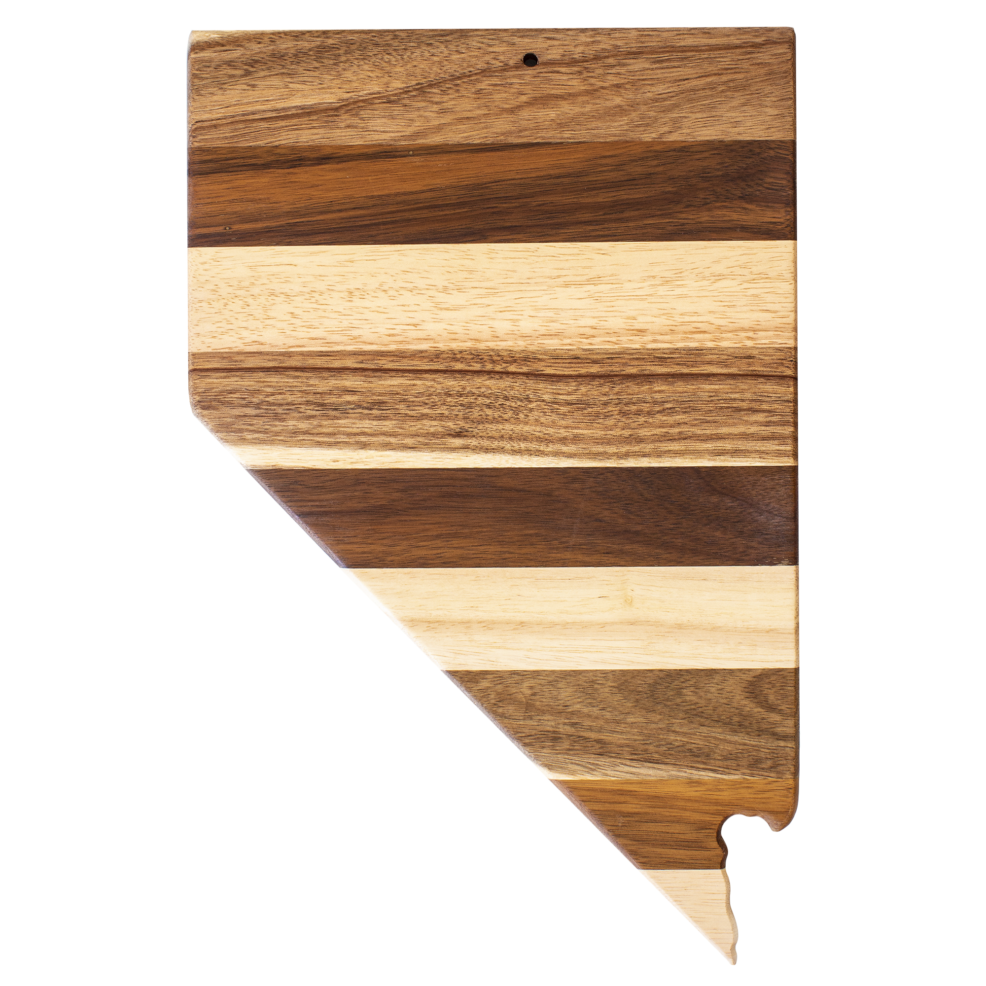 Rock & Branch® Shiplap Series Nevada State Shaped Wood Serving and Cutting Board 8