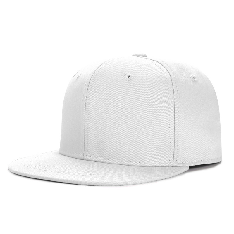 6 Panels Flat Bill Cap 12