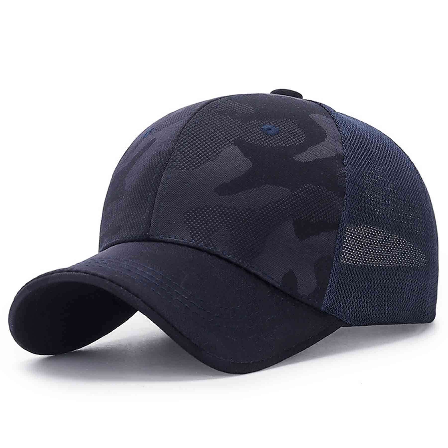 Camouflage Mesh 6 Panel Trucker Baseball Cap 4
