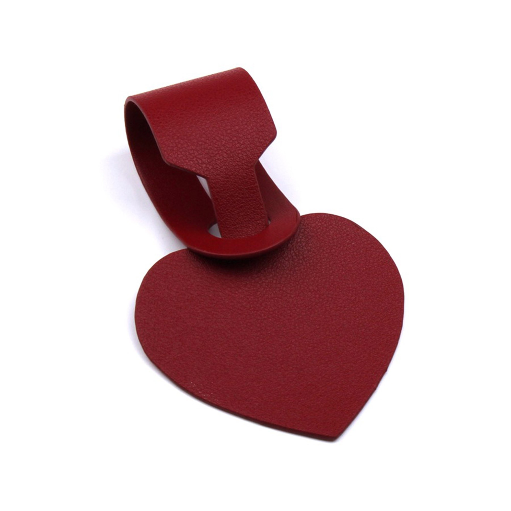 Heart Shaped PU Leather Luggage Tags 2