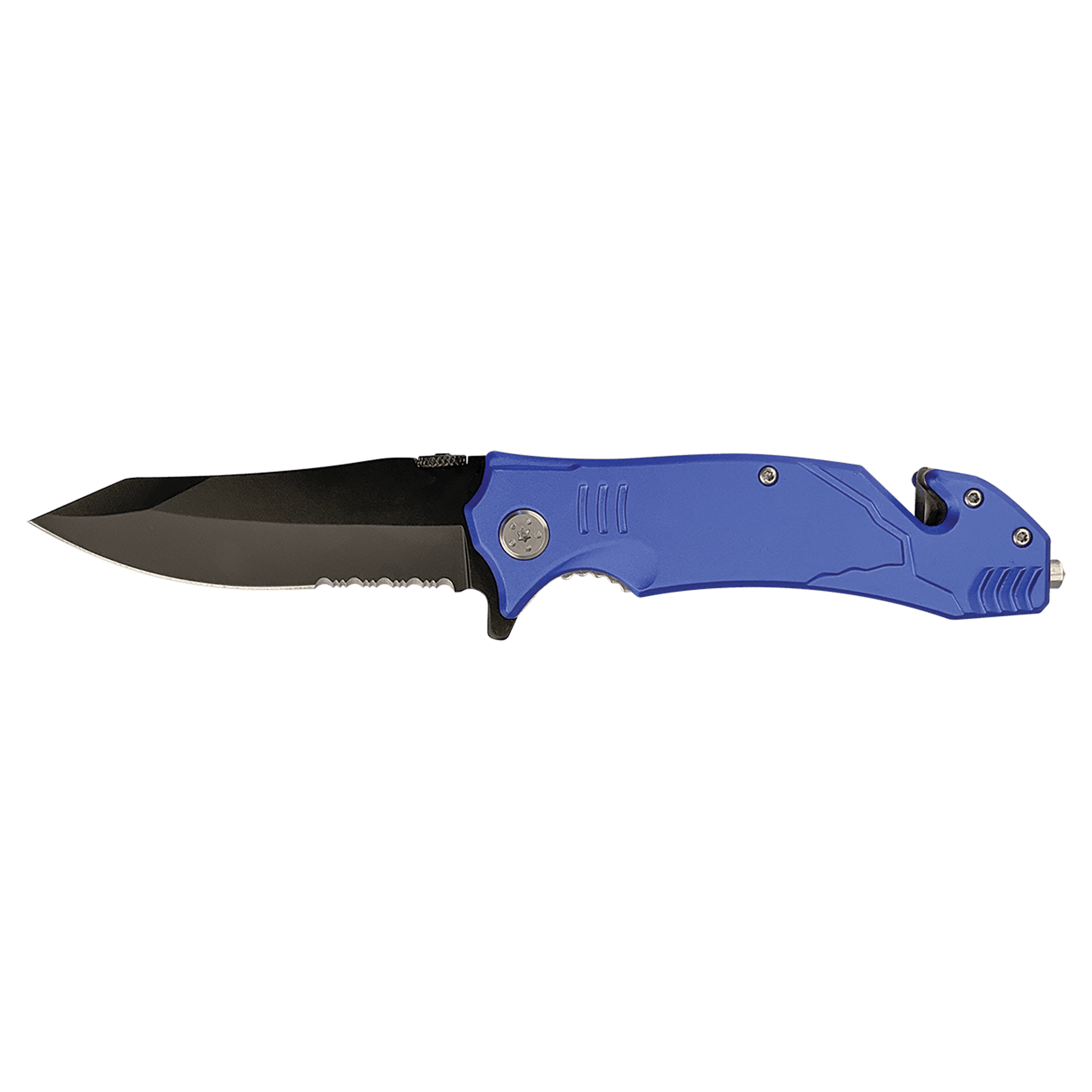Bison River 4.5" Blue Rescue Knife 2