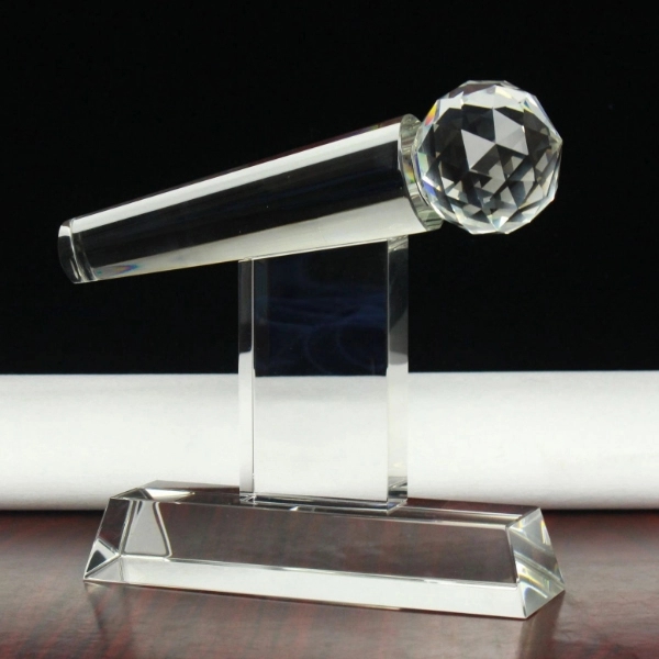 Crystal Microphone Trophy 5