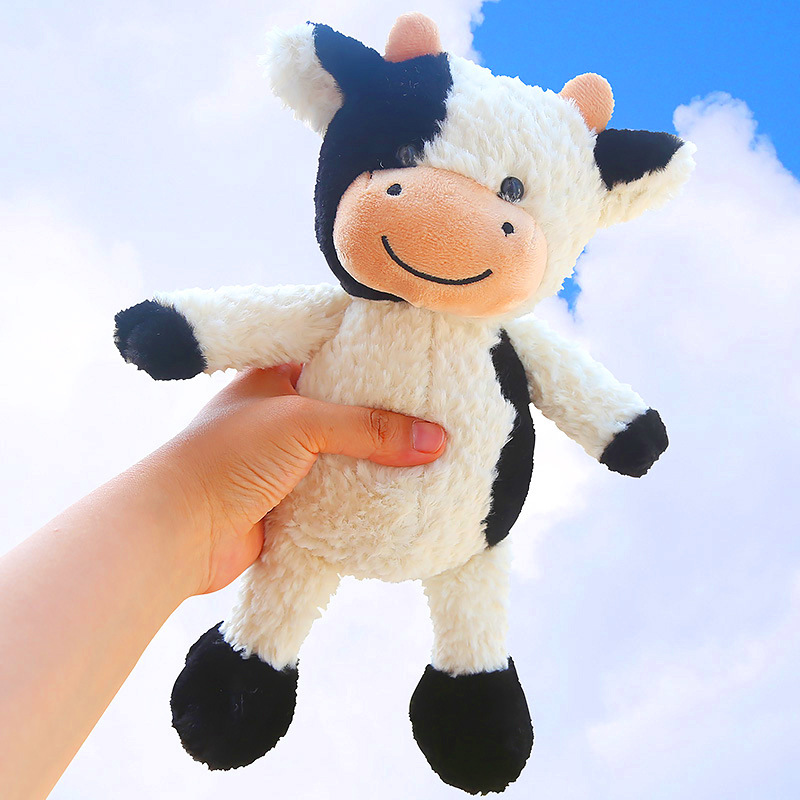9 inches Cow Stuffed Animal Soft Plush 9