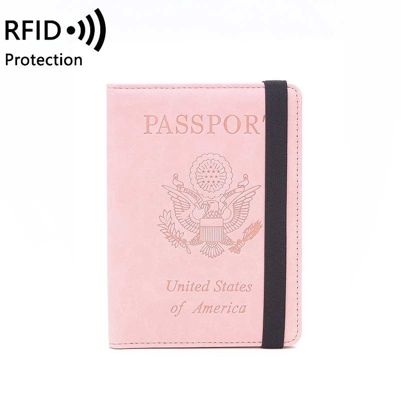 Rfid Blocking Travel Passport Holder Cover Slim Id Card Case 9