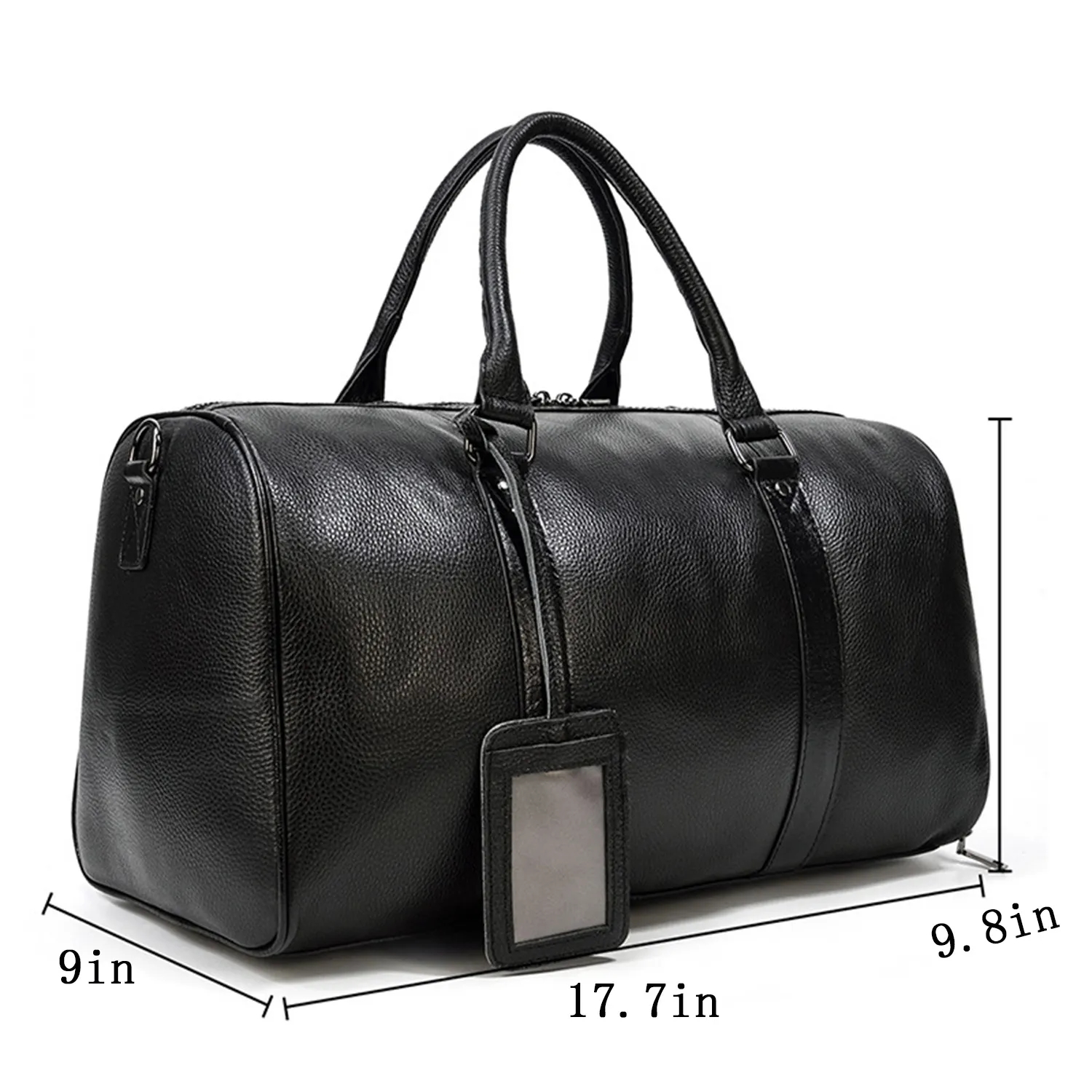 Genuine Leather Travel Crossbody Bag 7