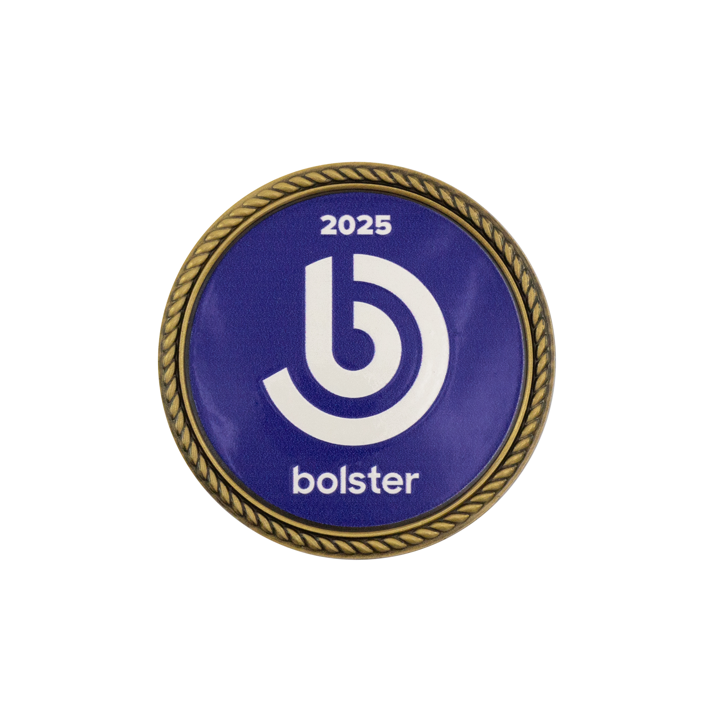 1.75" Speed Challenge Coin Rope Border w/ 3D Texture Print 12