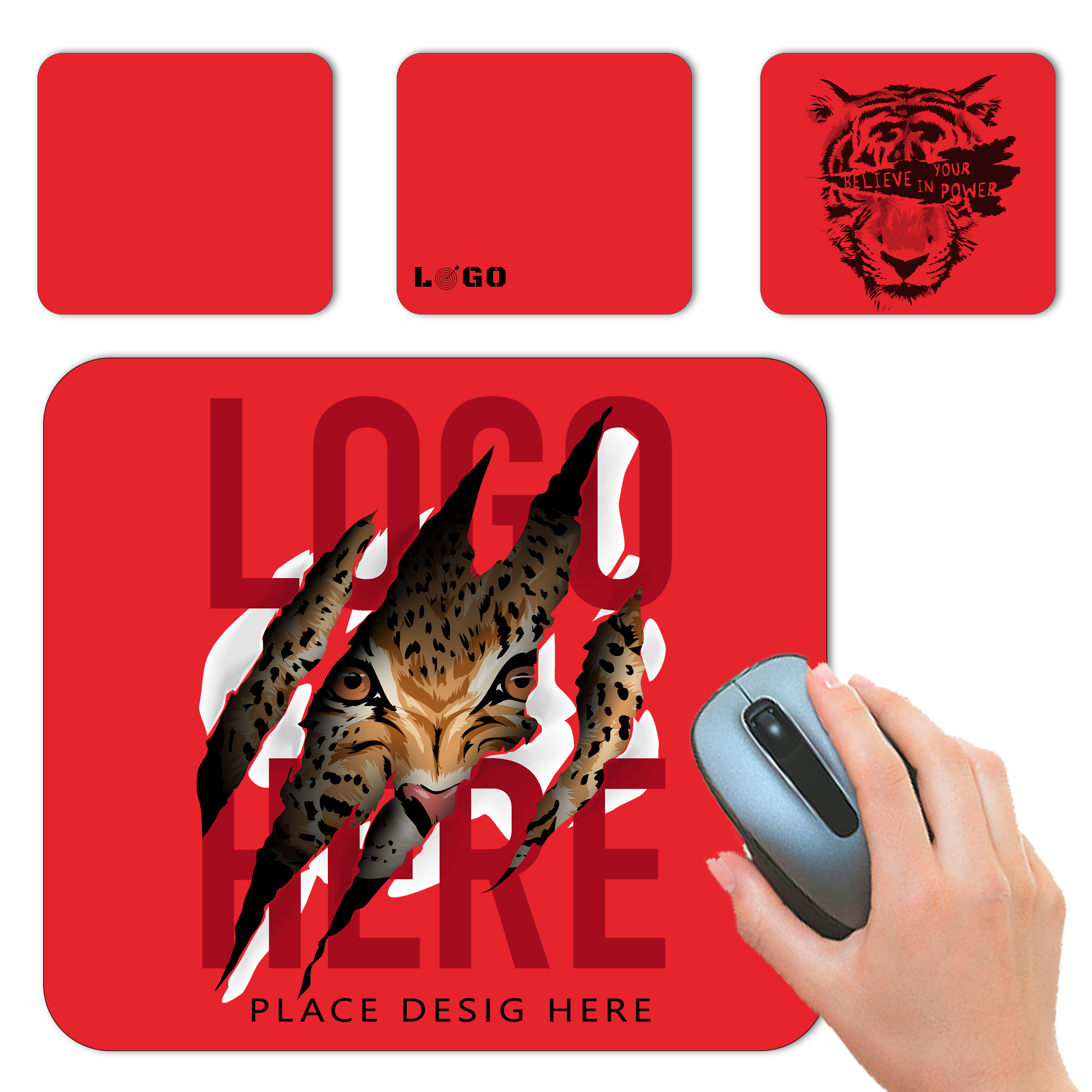 17.72" x 15.75" Full Color Mouse Pad MOQ 100PCS 2