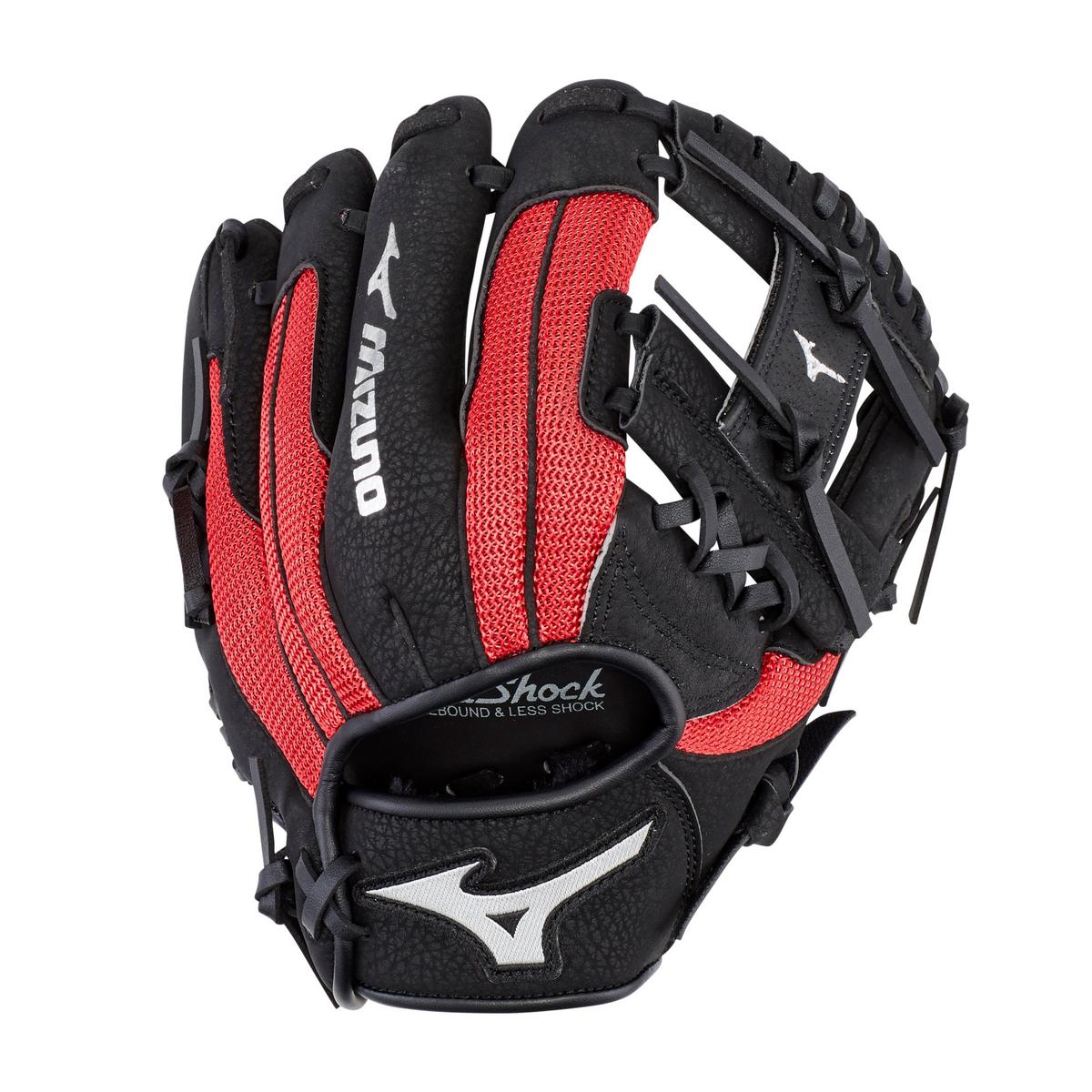Prospect Series PowerClose Baseball Glove 10", Deep 3 Web, Full Grain Pigskin, Mesh 4