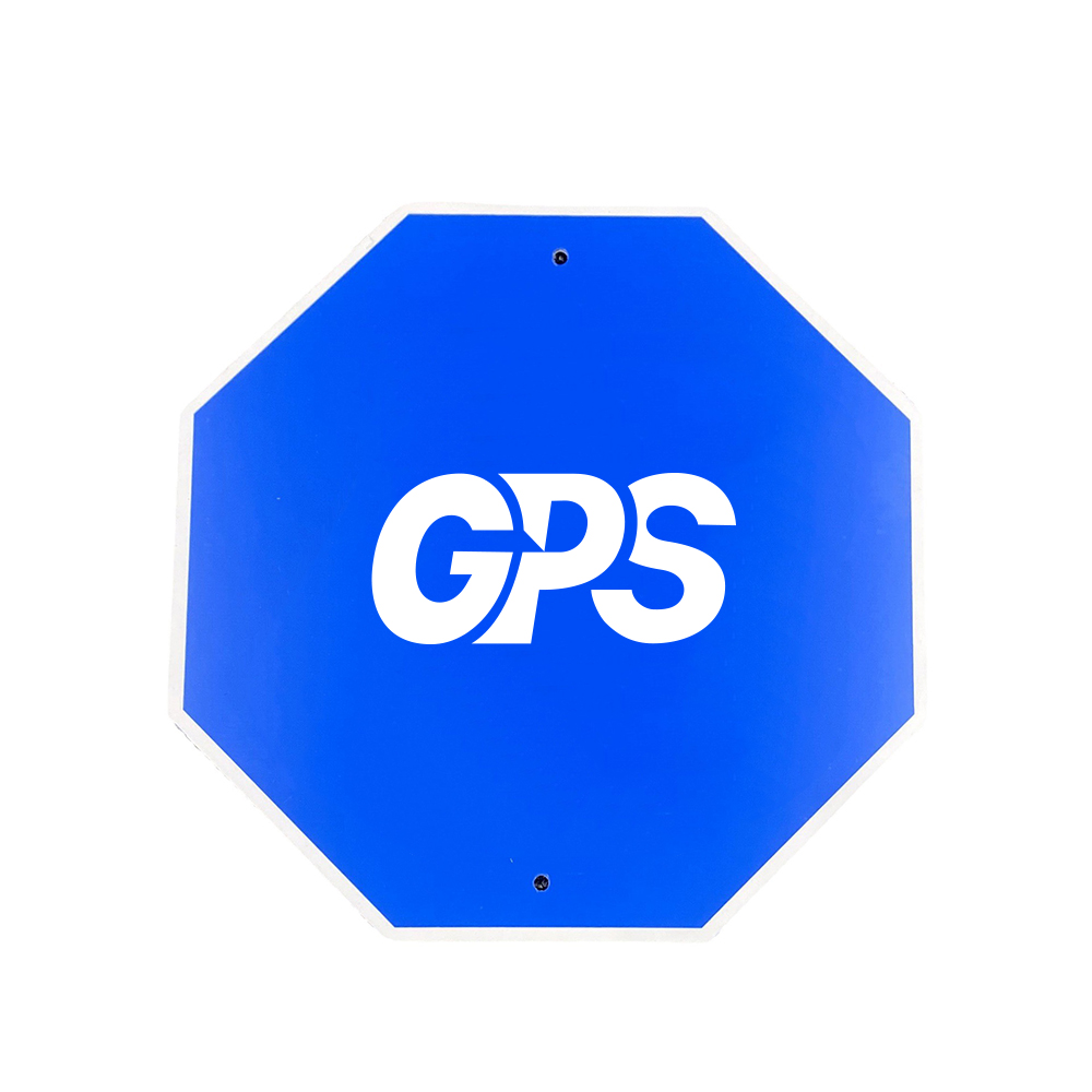 Aluminum Custom Warning Sign with Stake