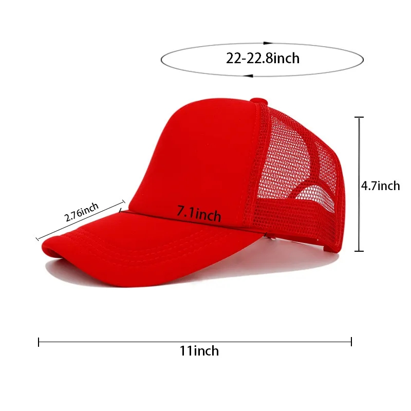 Canvas Mesh-Back Hat 15