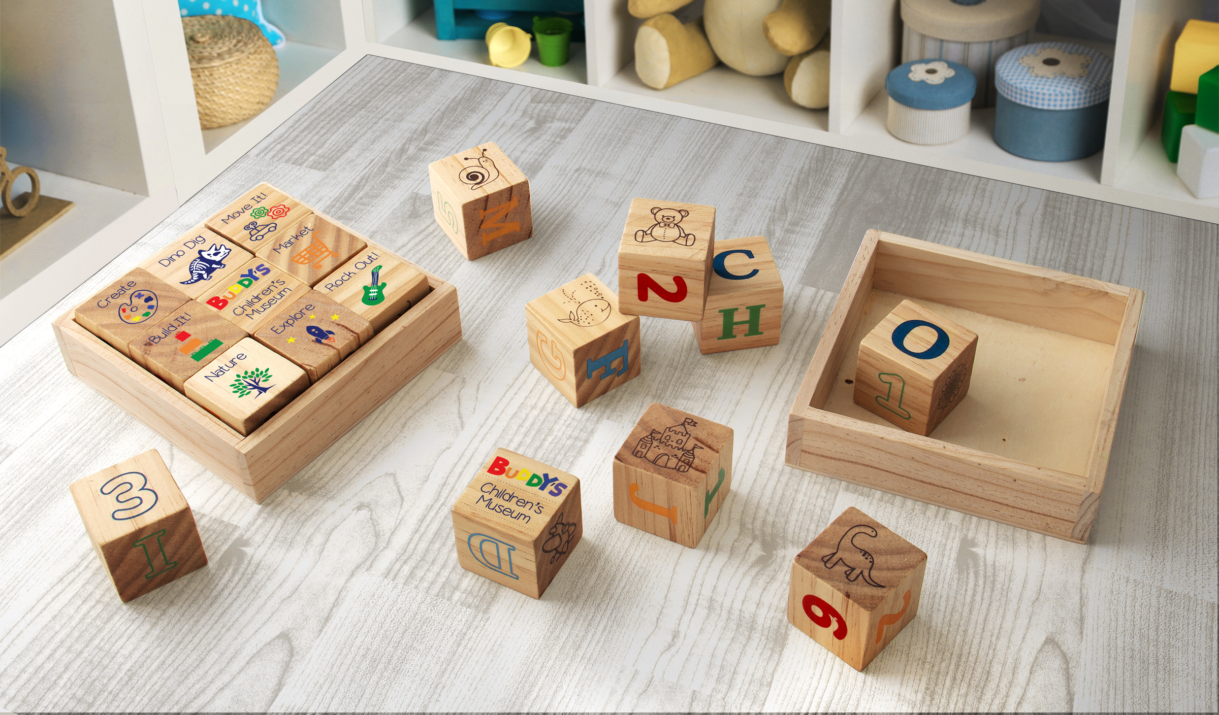 Wooden Block Set 3
