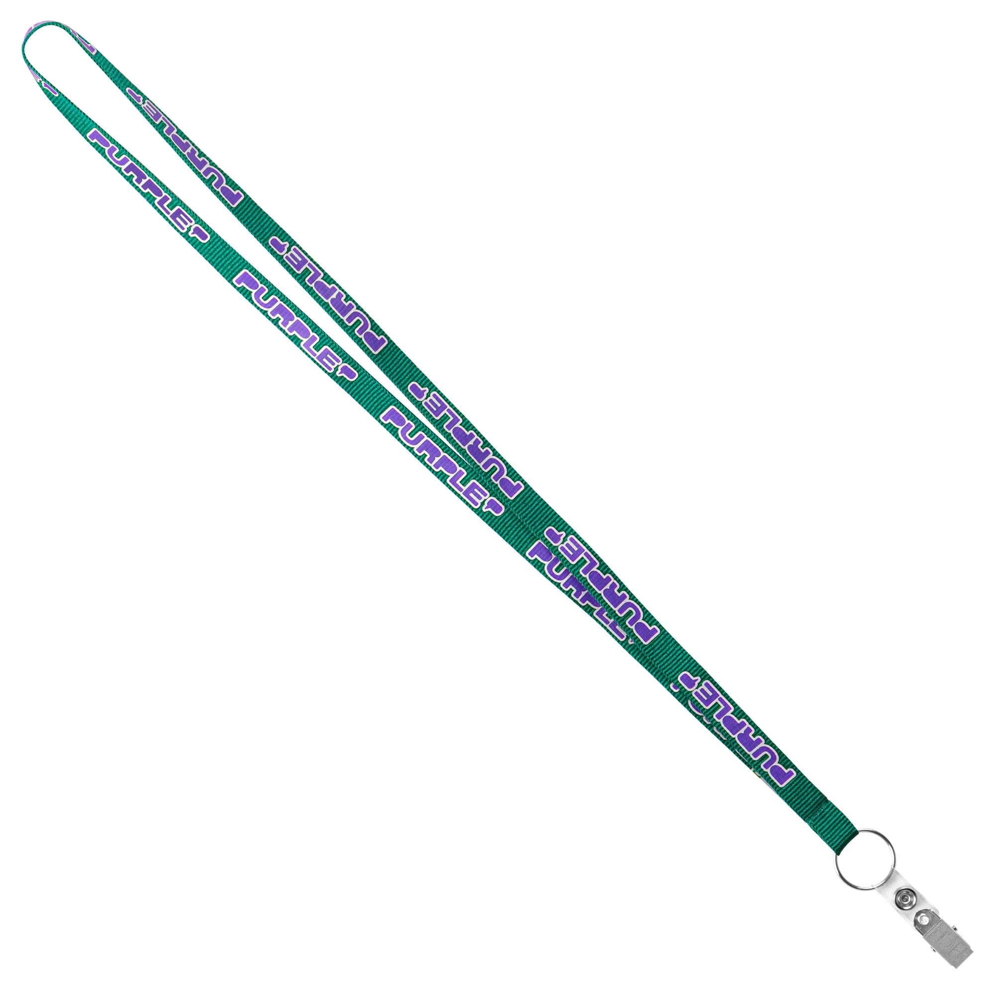 1/2 inch Recycled Econo Lanyard 18