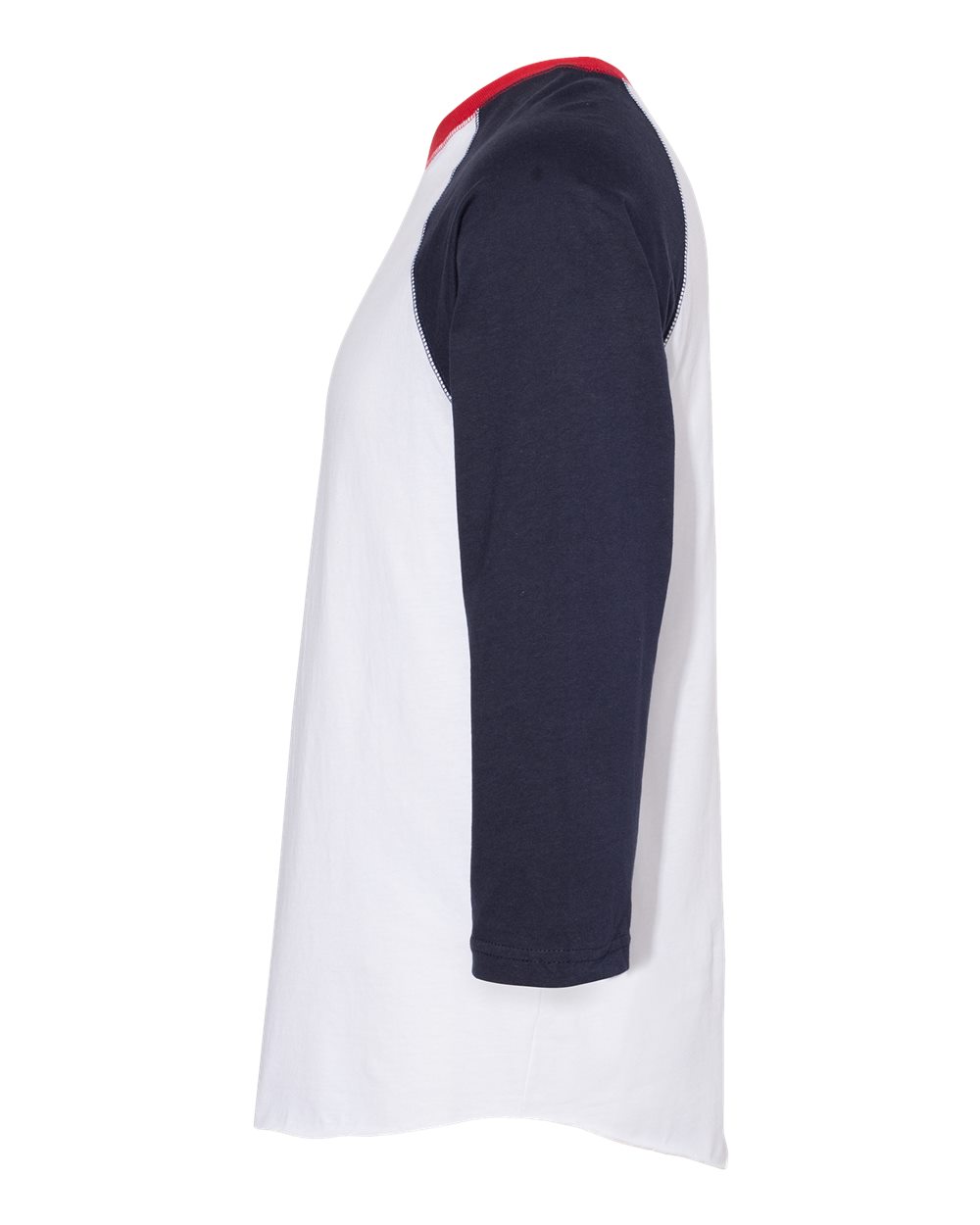 Unisex Baseball Fine Jersey Three-Quarter Sleeve Tee - 6930 71