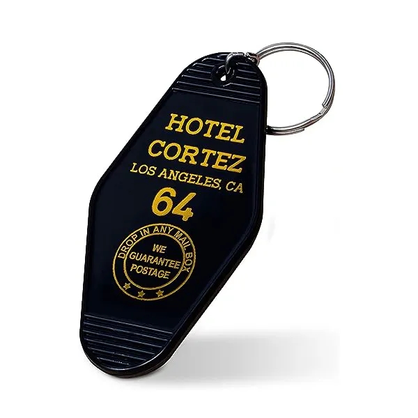 CUSTOM MOTEL STYLE KEY RING 11