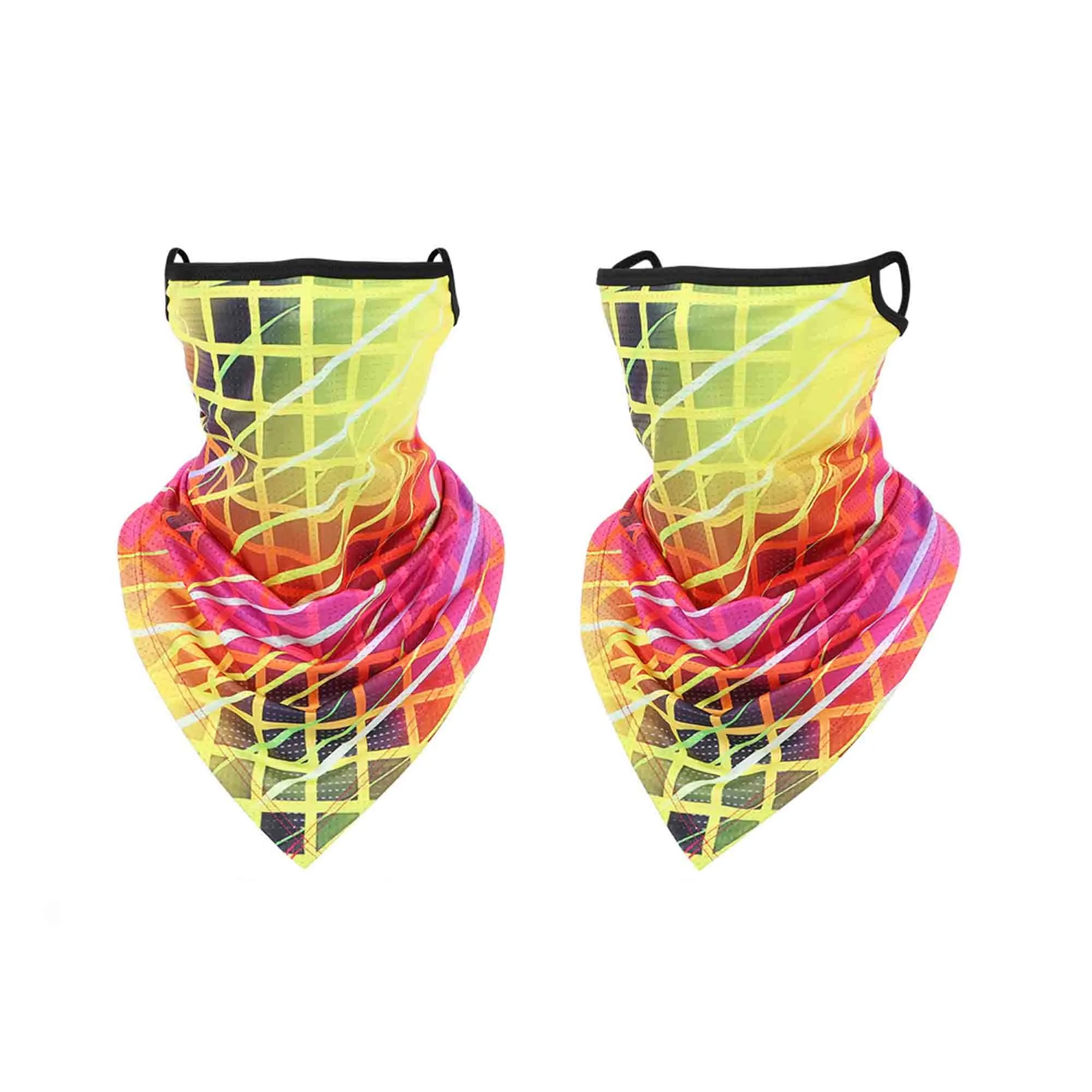 Rainbow Neck Gaiter Bandana Face Mask 4