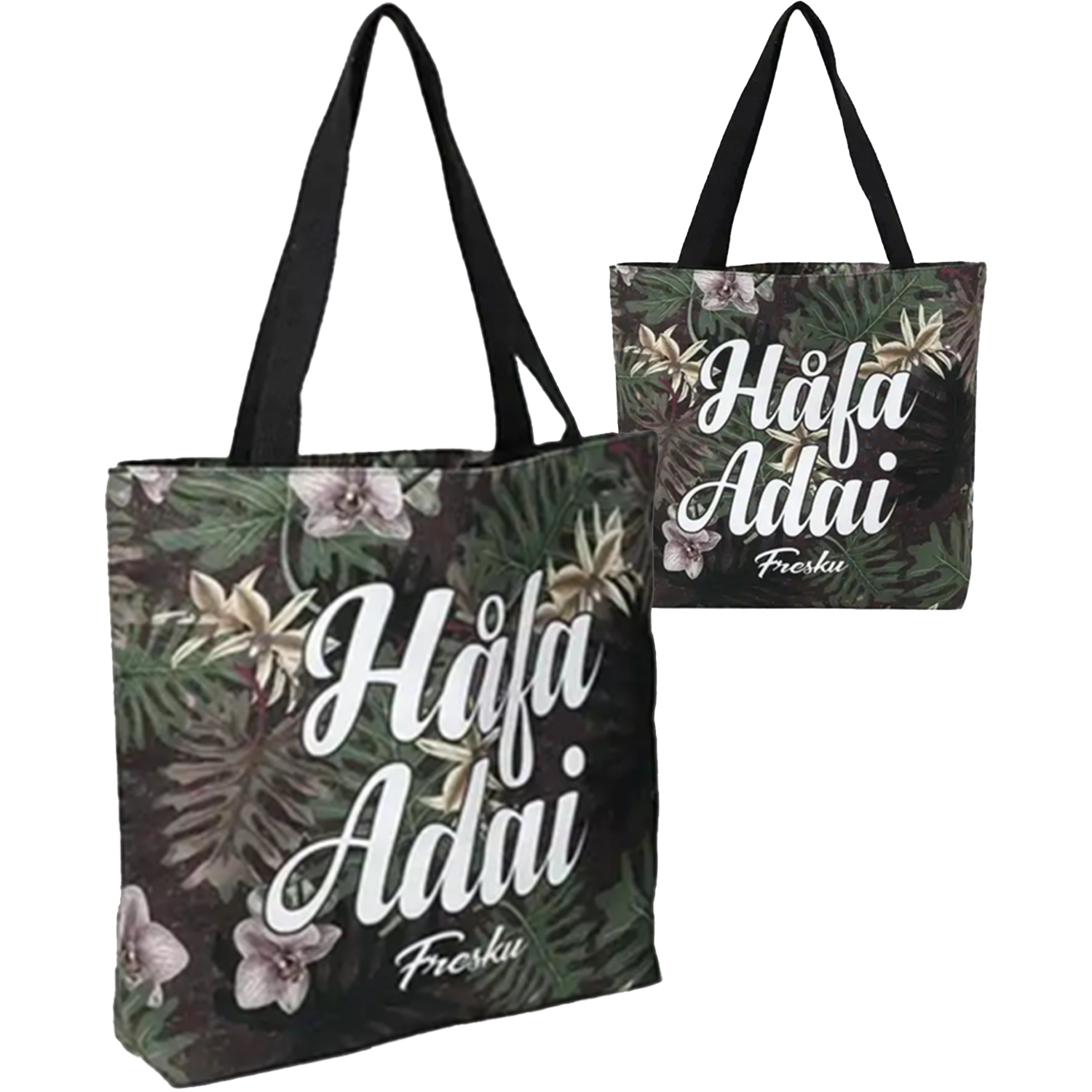 8 Oz. Sublimated Poly Canvas Shopping Tote Bag w/ Gusset (14" x 16" x 4") 3