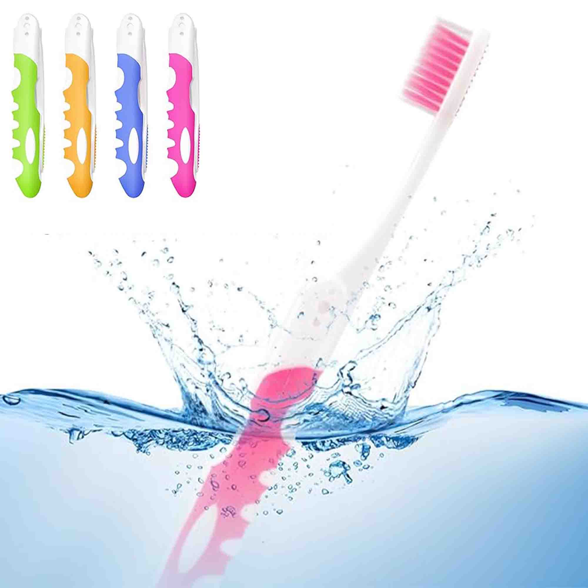 Travel Folding Plastic Toothbrush 2