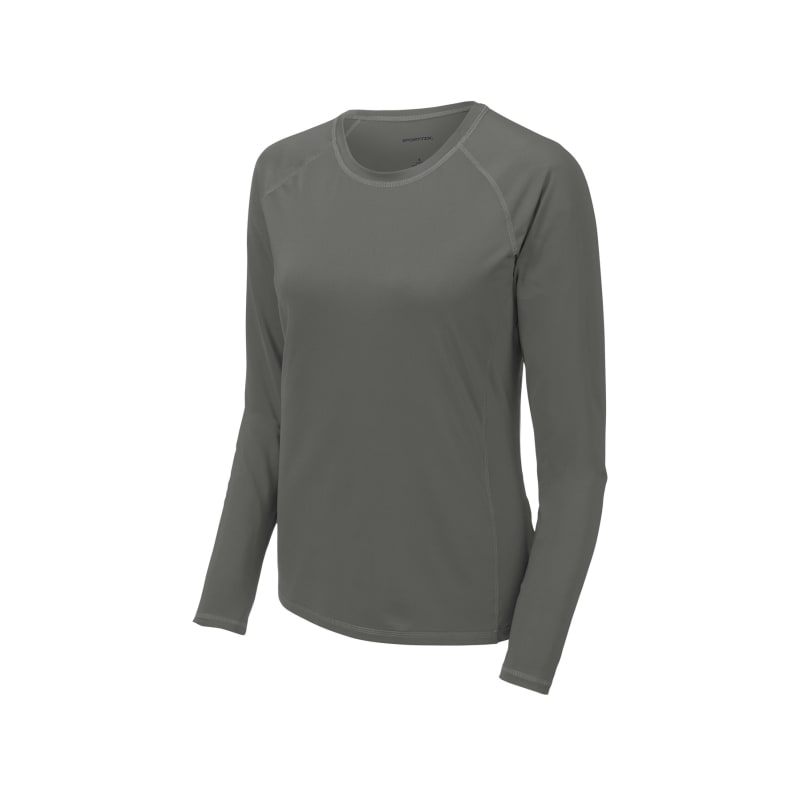 Sport-Tek Women's Long Sleeve Rashguard Tee. 9