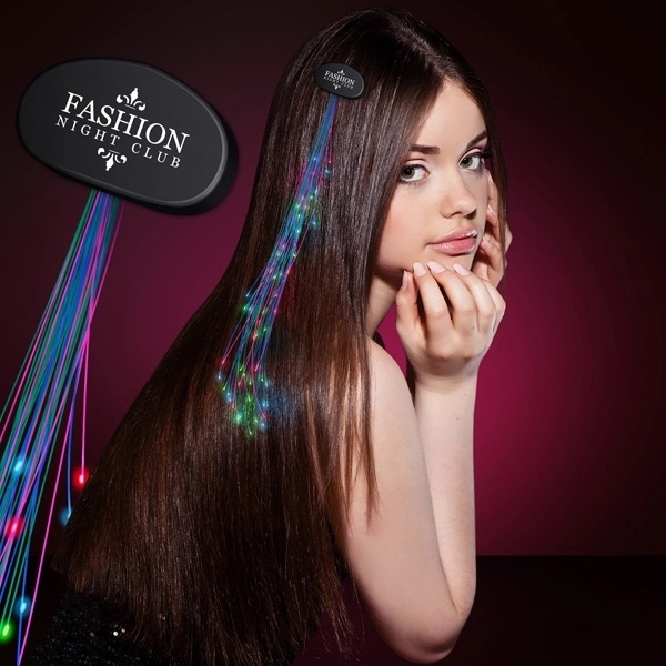 Light Hair Sparkle Clip Extensions 5