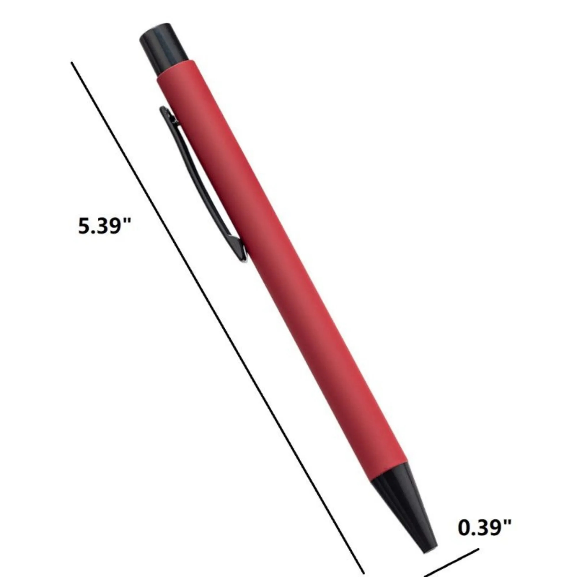 Aluminum Penholder Capless 1.0 Bullet Shape Ballpoint Pen 2