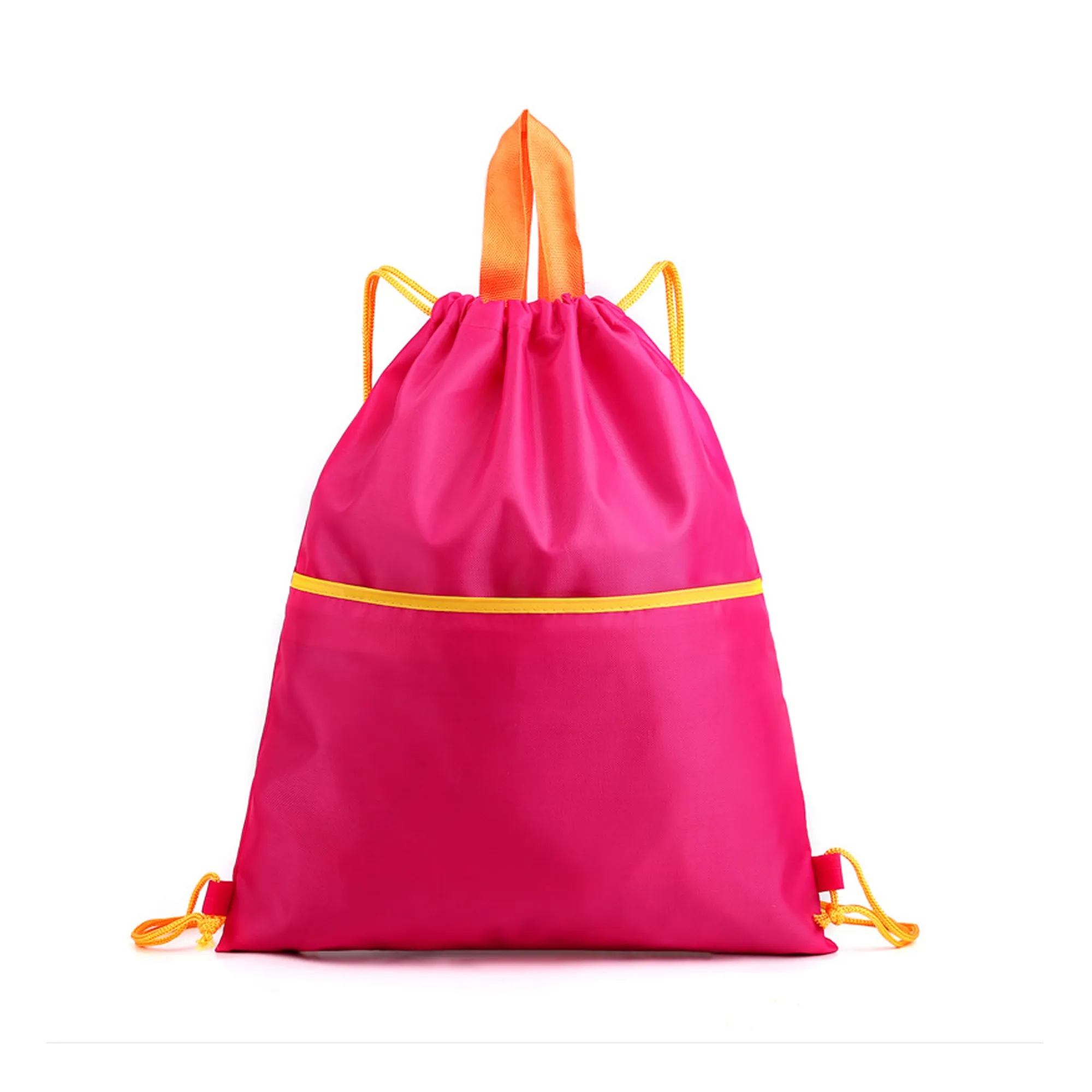 Portable Travel Sports Drawstring Backpack 8