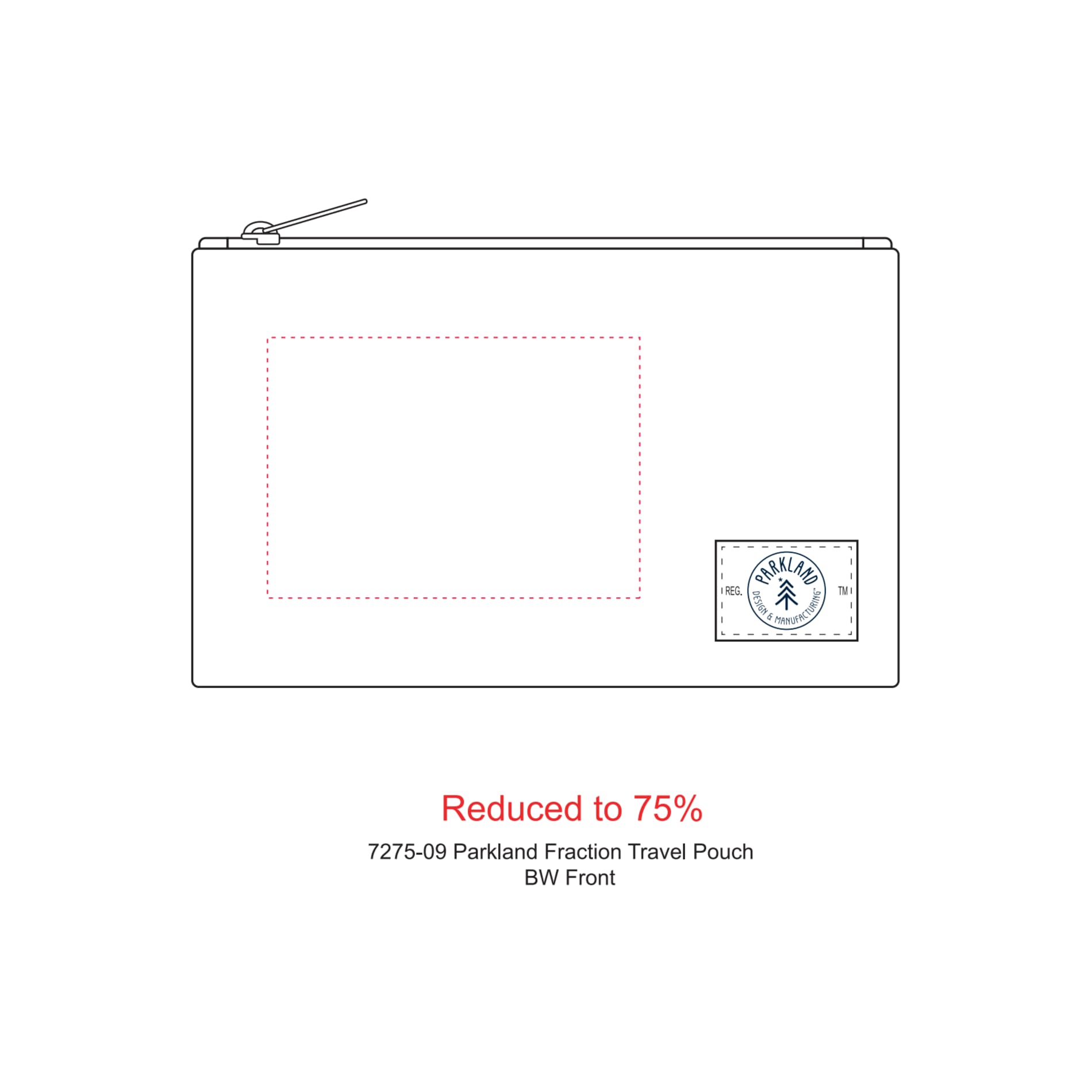 Parkland Fraction Travel Pouch 8