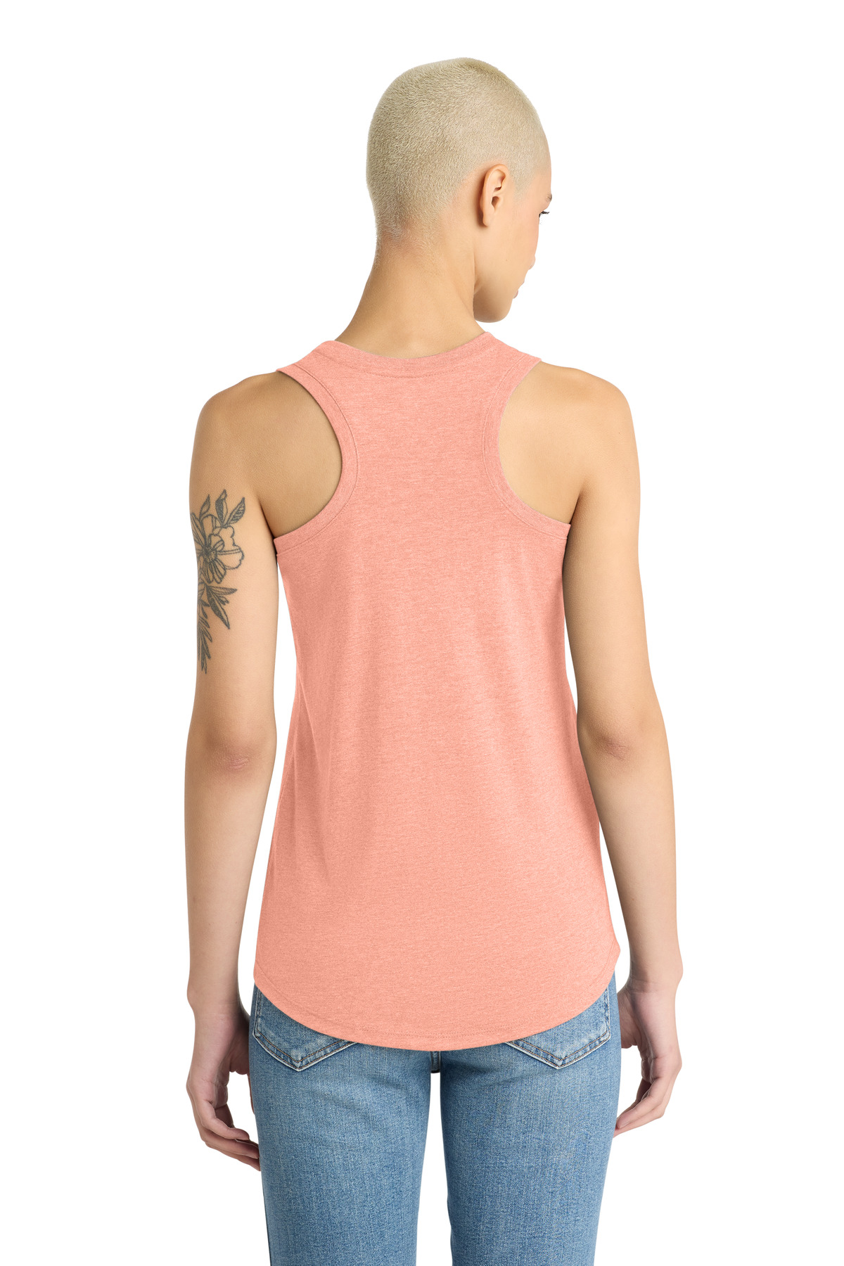 District Women's Perfect Tri Racerback Tank. DM138L 63