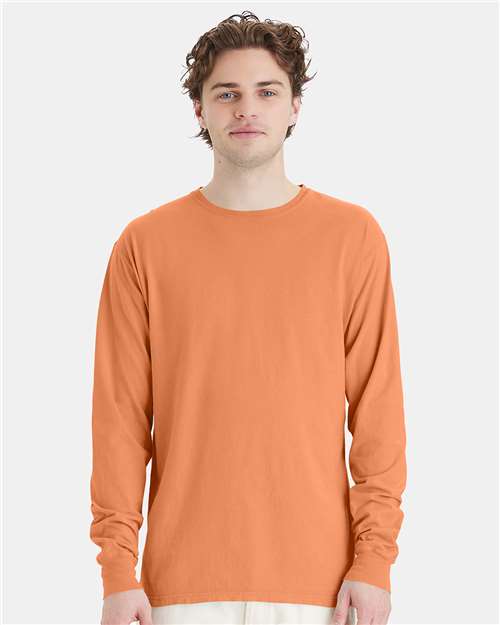 Unisex Garment-Dyed Long Sleeve T-Shirt - GDH200 197