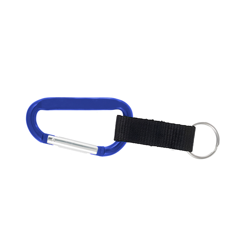 Carabiner W/ Woven Strap 16