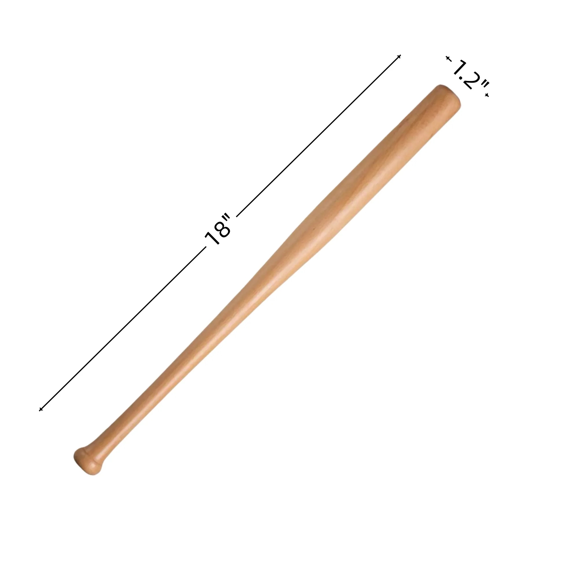Miniature 18 inch Natural Wood Baseball Bat For Souvenir 3