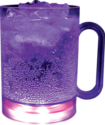 16oz Lites Up Plastic Mug with Handle 14