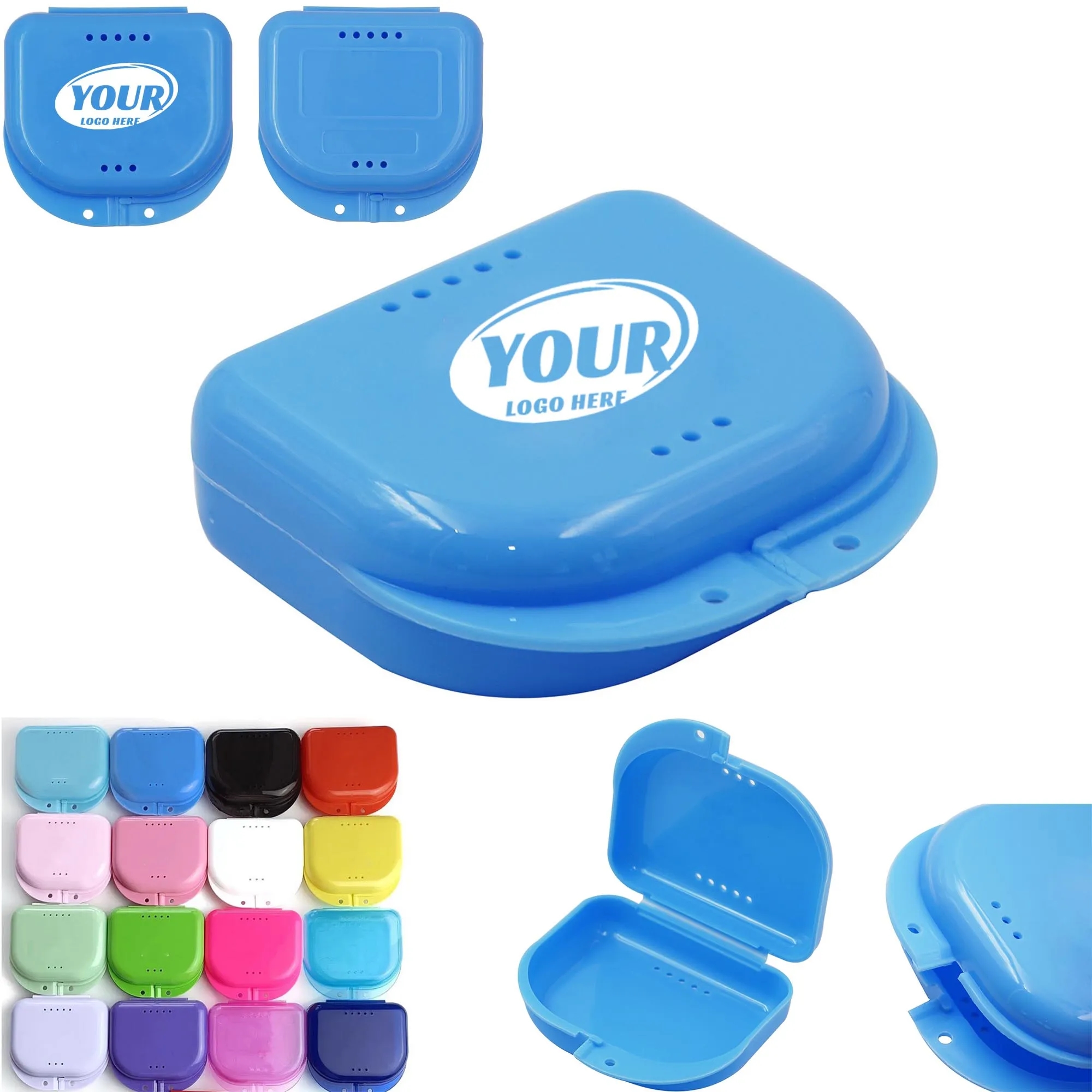 Dental Retainer Case With Vent Holes