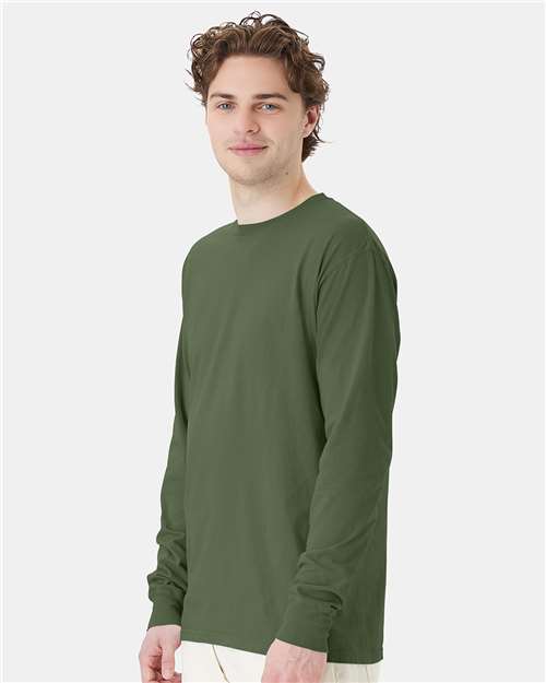 Unisex Garment-Dyed Long Sleeve T-Shirt - GDH200 99