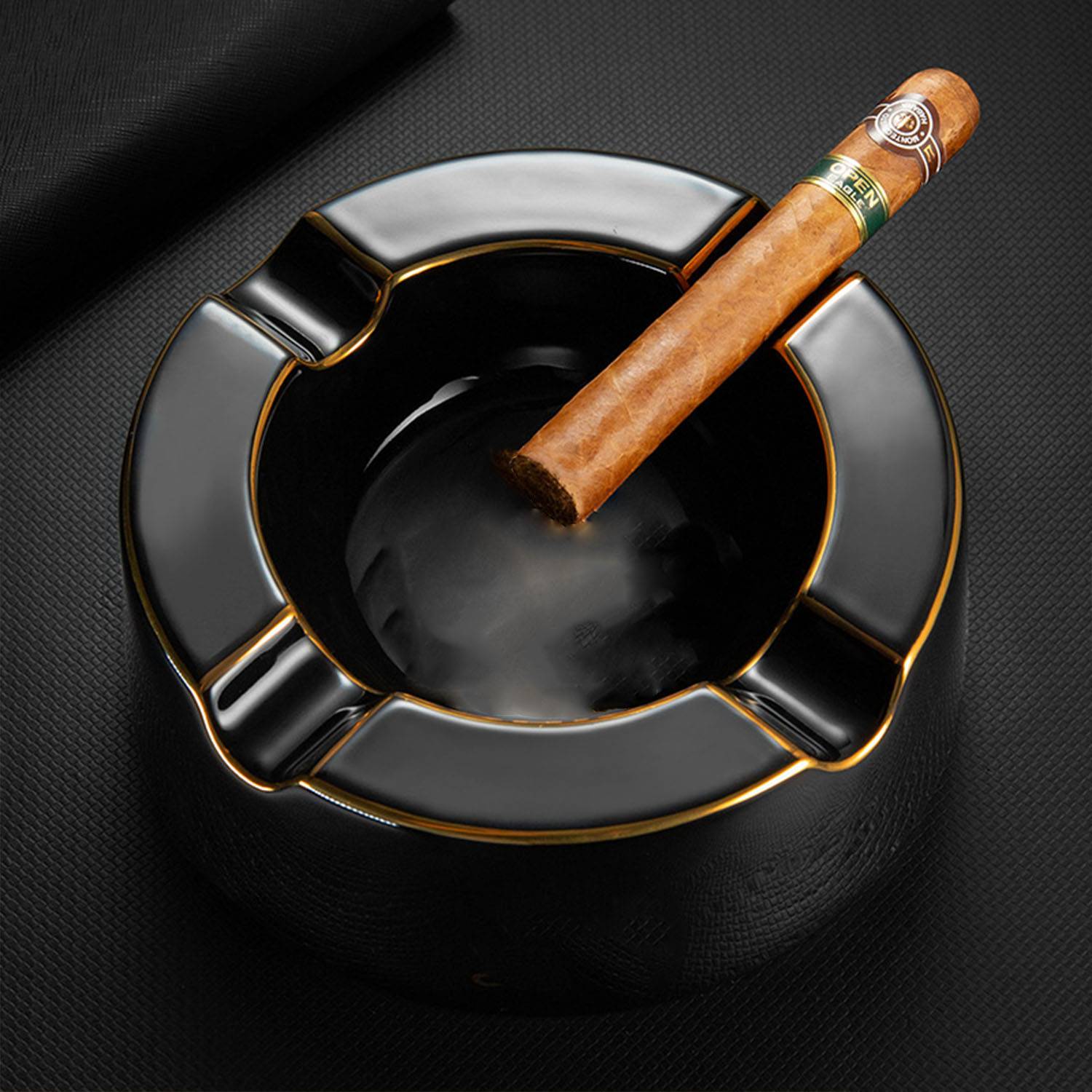 Ceramic cigar ashtray for home use 6