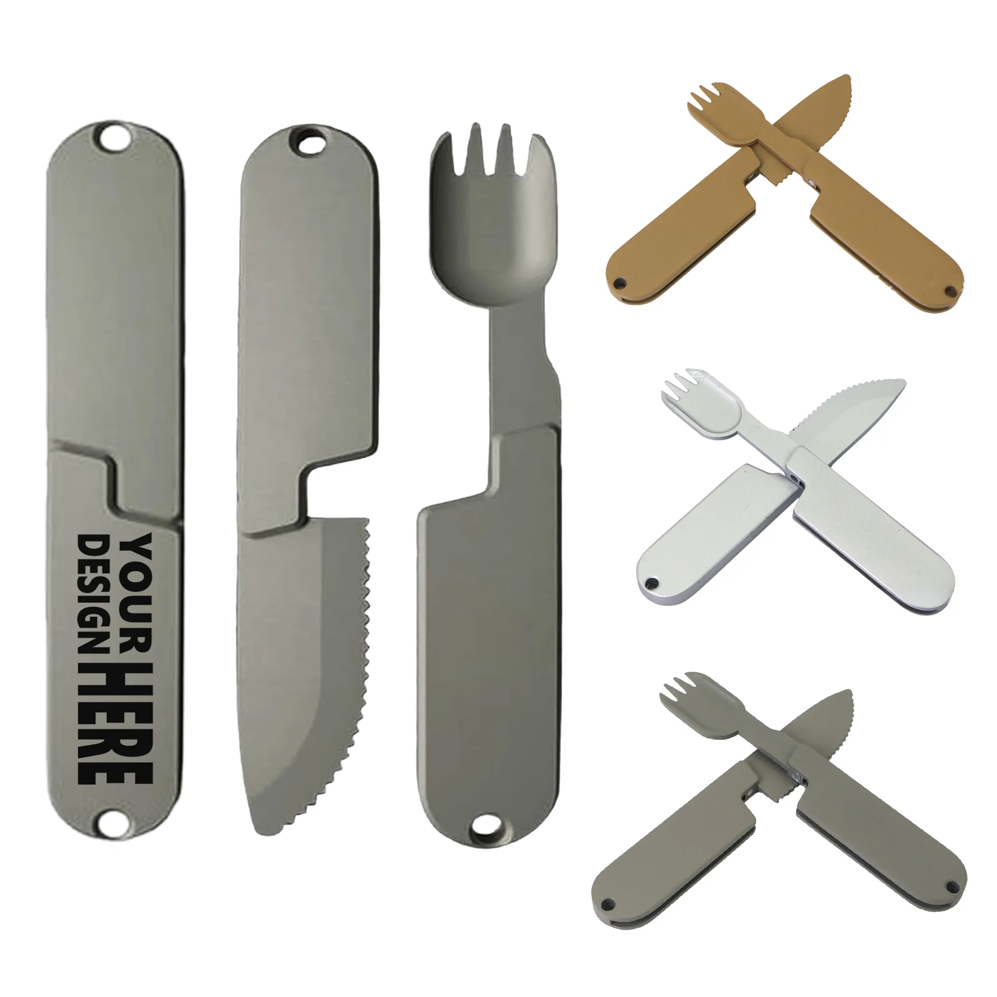 2 In 1 Camping Utensil