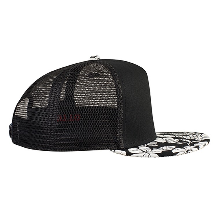 OTTO CAP "OTTO SNAP" 5 Panel Mid Profile Mesh Back Trucker Snapback Hat 2